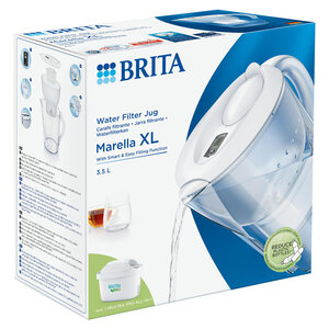 BRITA waterfilterkan Marella XL 3,5l wit