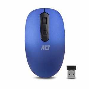 ACT AC5120 Draadloze Muis 1200 DPI Blauw