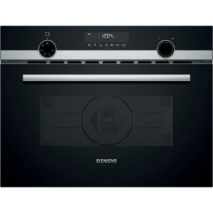 Siemens CM585AGS0 combi-magnetron inbouw zwart