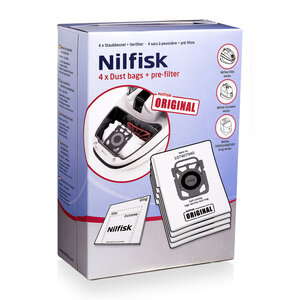 Nilfisk 107407940 Stofzuigerzak X300 X150 X210, GM200,300