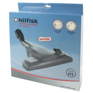 Nilfisk 128389014 Combizuigmond NA38 met Click Fit
