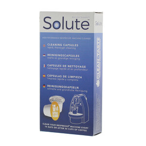 Solute reinigingscapsules 8x 2,0g, reinigingscapsules voor Nespresso 8 stuks