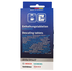 Bosch 312453, 00312453 TCZ6002 / TZ60002 Ontkalkingstabletten voor volautomatische koffiemachines