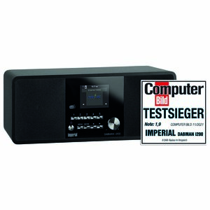 DABMAN i200 Multifunctionele Stereo Radio DAB+ / FM / Internet Zwart