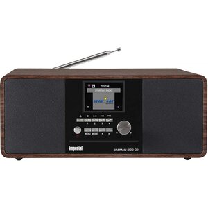 DABMAN i200 CD Multifunctionele radio DAB+ / FM / Internet / Bluetooth Houtlook