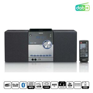 Micro set met DAB+/FM/CD/Bluetooth® & USB-speler - Zwart