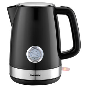 Waterkoker Inventum HW917B 1,7L zwart retro