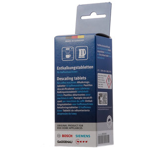 Bosch 312574, 00312574 TCZ6002 / TZ60002 Ontkalkingstabletten voor volautomatische koffiemachines