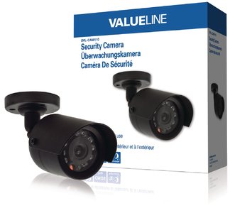 Beveiligingscamera voor gebruik binnen- en buitenshuis