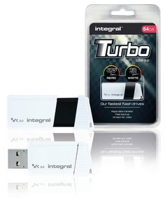 USB Stick USB 3.0 64 GB Wit/Zwart