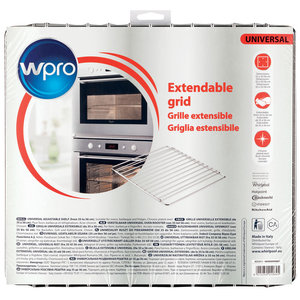 WPRO 484000008807 ACC011 Verstelbaar ovenrooster in RVS chroom