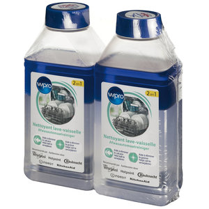 2-in-1 ontkalker ontvetter vaatwasser 2x250ml