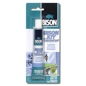 Bison 6305948 Lijm BISON -KIT- transparant, contactlijm transparant 50ml