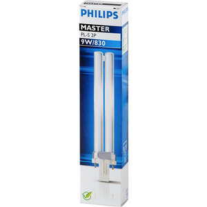 Philips PL-S Lamp 2Pins 9W