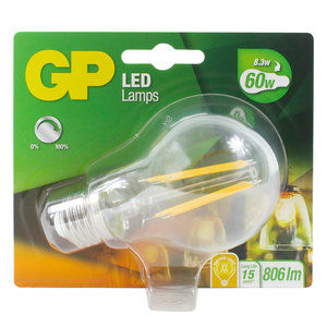 LED lamp E27 7W 806Lm classic filament dimbaar