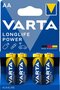 Varta Longlife Power batterij AA LR06 LR6 15A MN1500 penlite