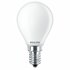 Philips LED lamp E14 40W 470Lm kogel mat dimbaar_