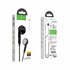 Hoco Universal Wired Earphones with Mic Black - 3.5mm jack_