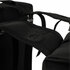 DUBBELE FIETSTAS URBAN PROOF DOUBLE CARGO BAG BLACK_