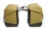 Tas New Looxs Joli Dubbel | Oslo | Olijfgroen/Geel | 37L, dubbele fietstas_