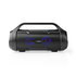 Bluetooth® Party Boombox | 6 uur | 2.0 | 120 W | Media afspeelmogelijkheden: AUX / Micro-SD / USB | IPX5 | Koppelbaar | Handgreep | Feestverlichting | Zwart_