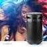 Bluetooth® Party Boombox | 3.5 uur | 4.1 | 210 W | Media afspeelmogelijkheden: AUX / USB | IPX5 | Koppelbaar | Handgreep | Feestverlichting | Zilver / Zwart_
