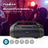 Bluetooth® Party Boombox | 6 uur | 2.0 | 120 W | Media afspeelmogelijkheden: AUX / Micro-SD / USB | IPX5 | Koppelbaar | Handgreep | Feestverlichting | Zwart_
