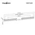 Soundbar Beugel | Geschikt voor: Sonos® Arc™ | Wand | 10 kg | Vast | ABS / Staal | Zwart_