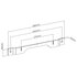 Soundbar Beugel | Geschikt voor: Sonos® Ray™ | Wand | 2 kg | Vast | ABS / Staal | Zwart_