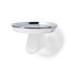 Speakerbeugel | Geschikt voor: Google Home® | Wand | 2 kg | Vast | Metaal / Staal | Wit_