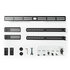 Soundbar Beugel | Geschikt voor: Universeel | Met TV Bevestiging | 10 kg | Diepteaanpassing | Staal | Zwart_