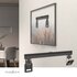 Vaste TV-Muurbeugel | 43 - 100 " | Maximaal schermgewicht: 75 kg | Minimale muurafstand: 9.50 mm | Staal | Zwart_