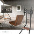 TV Vloerstandaard | 37 - 75 " | Maximaal schermgewicht: 40 kg | Bauhaus Design | Aanpasbare vooraf ingestelde hoogtes | MDF / Staal | Bruin / Zwart_
