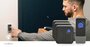 Draadloze Deurbelset | Netvoeding | 100 - 240 V AC 50/60 Hz | 1x 23A 12V | Volume: 110 dB | Signaalbereik: 150 m | IP55 | Instelbaar volume | 58 Melodieën | 3 Ontvangers | Zwart_
