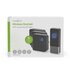 Draadloze Deurbelset | Netvoeding | 100 - 240 V AC 50/60 Hz | 1x 23A 12V | Volume: 110 dB | Signaalbereik: 150 m | IP55 | Instelbaar volume | 58 Melodieën | 3 Ontvangers | Zwart_
