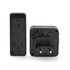 Draadloze Deurbelset | Netvoeding | 100 - 240 V AC 50/60 Hz | 1x 23A 12V | Volume: 110 dB | Signaalbereik: 150 m | IP55 | Instelbaar volume | 58 Melodieën | 3 Ontvangers | Zwart_