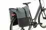 New Looxs Dubbele fietstas Nyborg 34 liter donkergrijs/zwart_