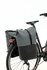 New Looxs Dubbele fietstas Nyborg 34 liter donkergrijs/zwart_