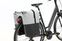 New Looxs Nyborg dubbele fietstas 34L - Lichtgrijs/Zwart_