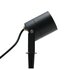 Tuinspot op spies zwart GU10 25cm outdoor / buiten , IP65_